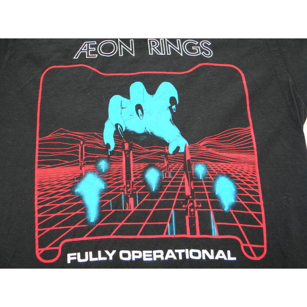 AEON RINGS Fully Operational Graphic T-Shirt - Picture 4 of 4